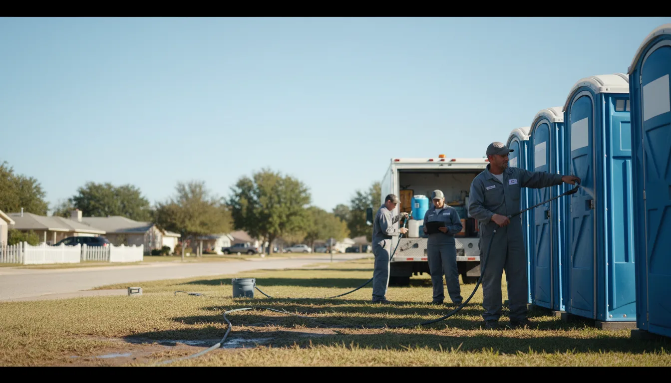 Long-Term Portable Toilet Rental in Austin, TX near me